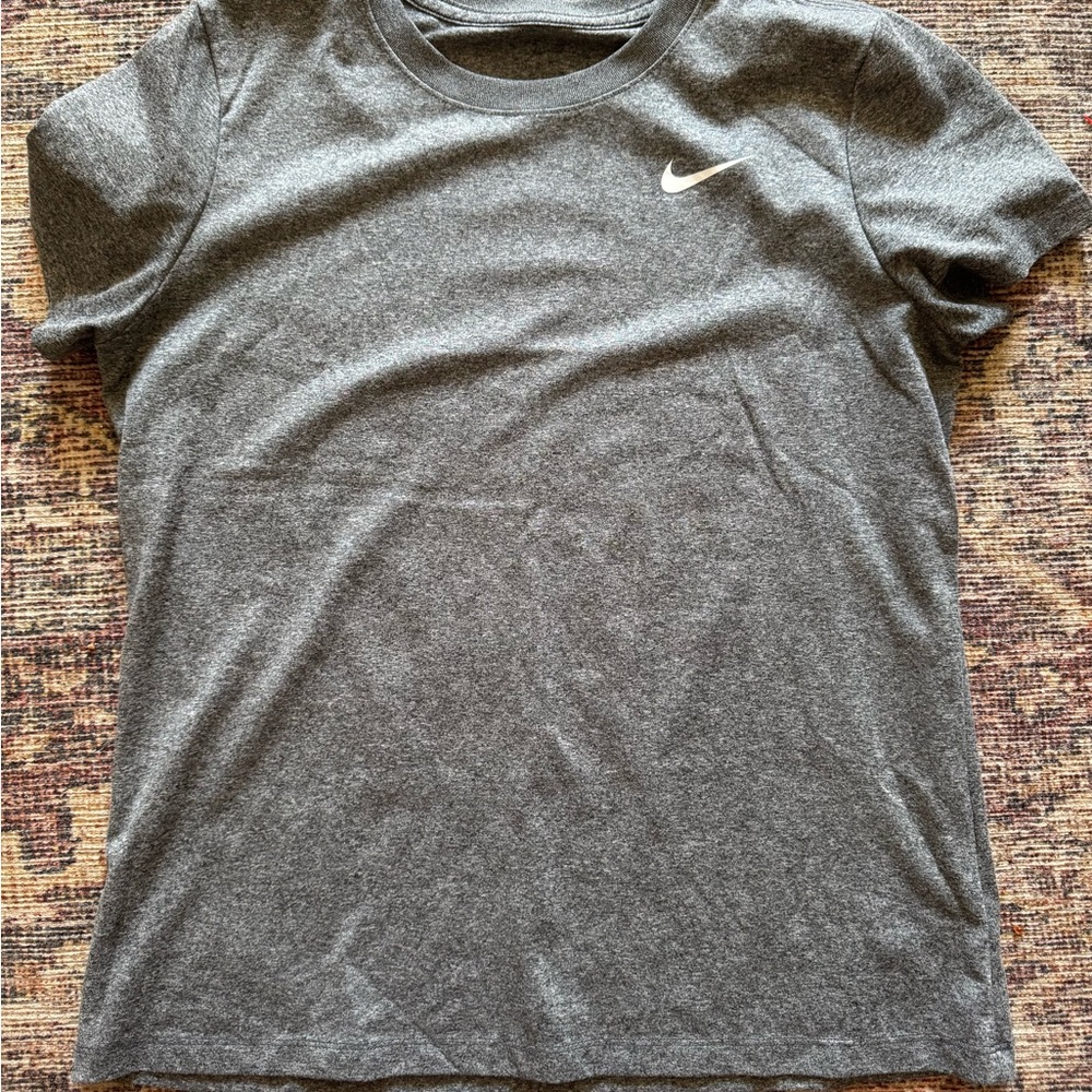 Nike Heather Gray Crewneck Tee